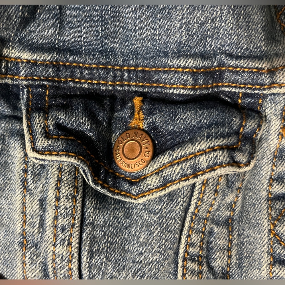 Old Navy Classic Denim Jacket, Size XS - Picture 6 of 16